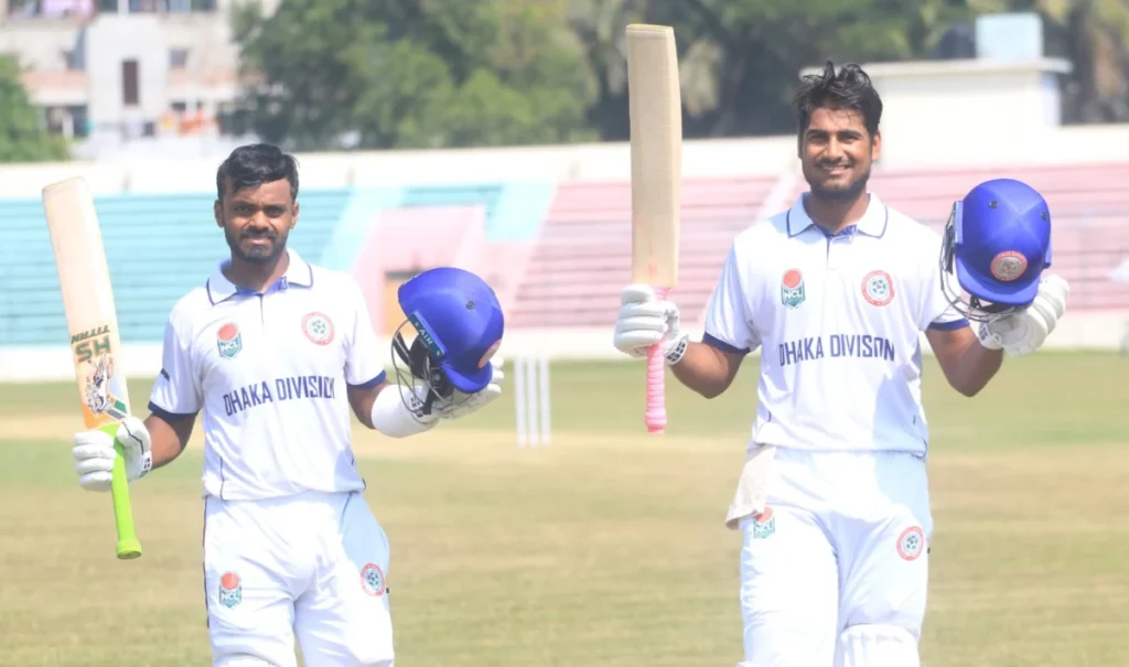 Mohammad Naim leads Dhaka Division to second place in NCL with a stellar double century